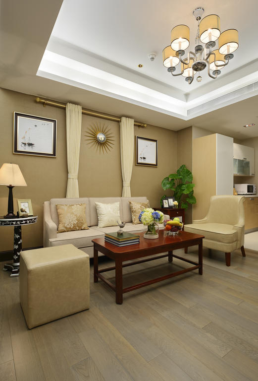 Yousu Hotel & Apartment Nanjing Xuanwu Lake Jinmao Plaza Branch Chambre photo