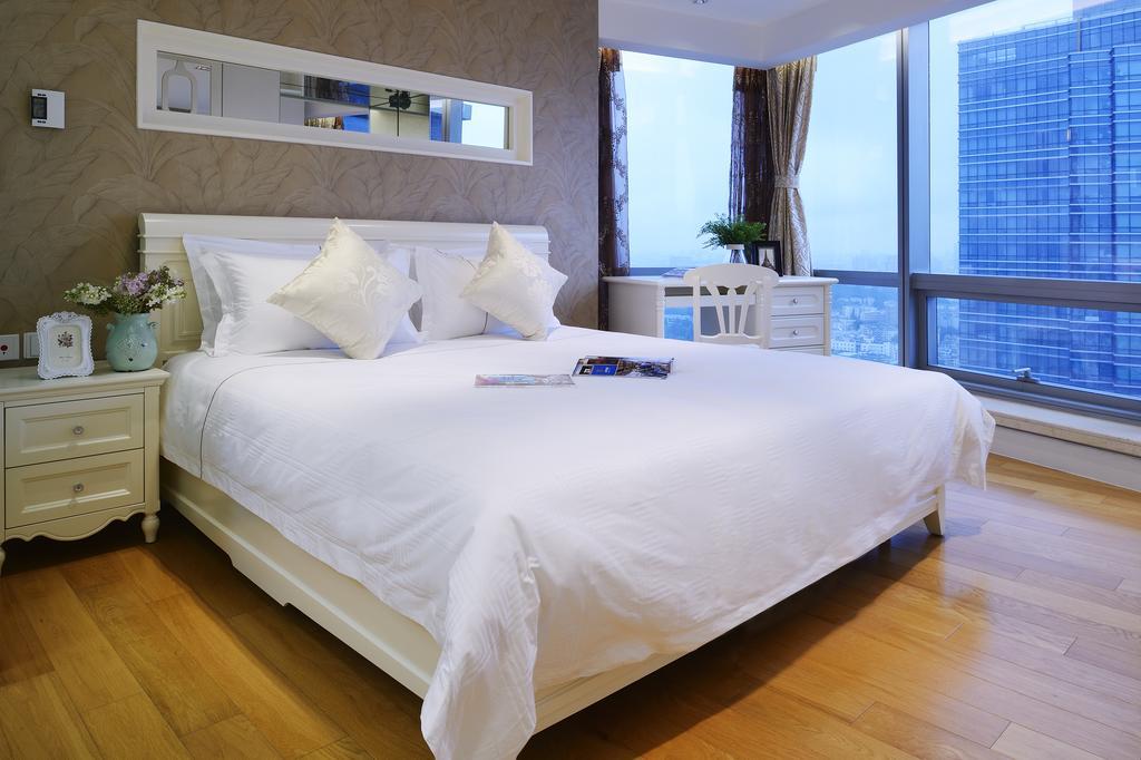 Yousu Hotel & Apartment Nanjing Xuanwu Lake Jinmao Plaza Branch Chambre photo